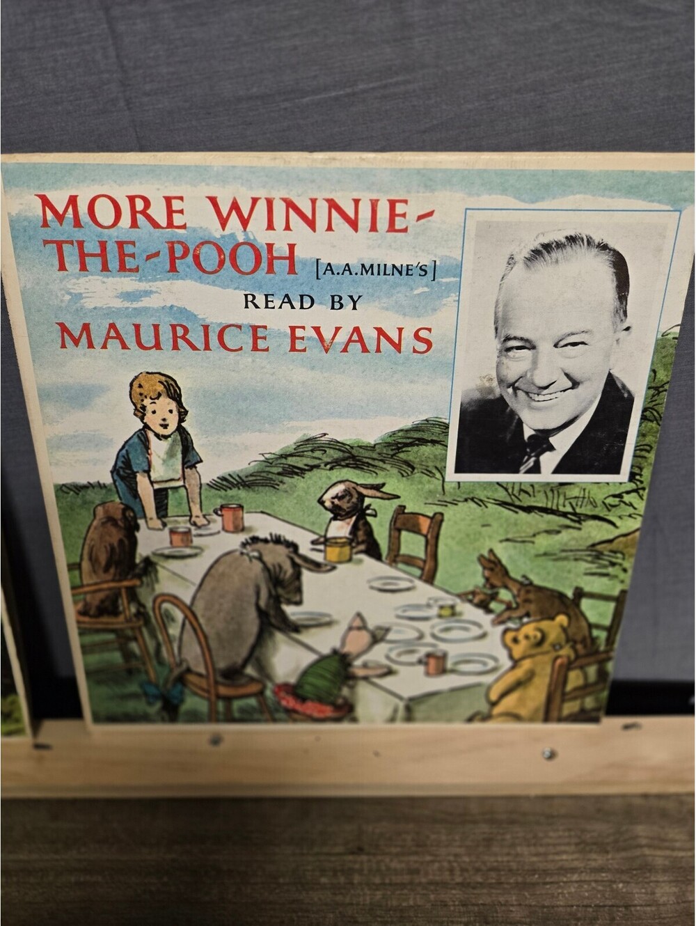 More Winnie-the-Pooh Vinyl Record Read by Maurice Evans